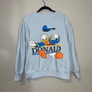 Vintage 90s‎ Walt Disney World Donald Duck Crewneck Sweatshirt